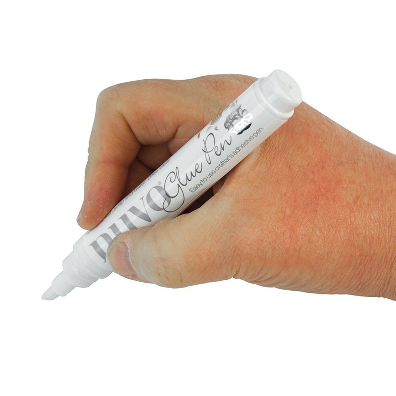 TONIC STUDIOS Nuvo Glue Pen for Crafting and Card Making, Medium Flat Tip - Image 3